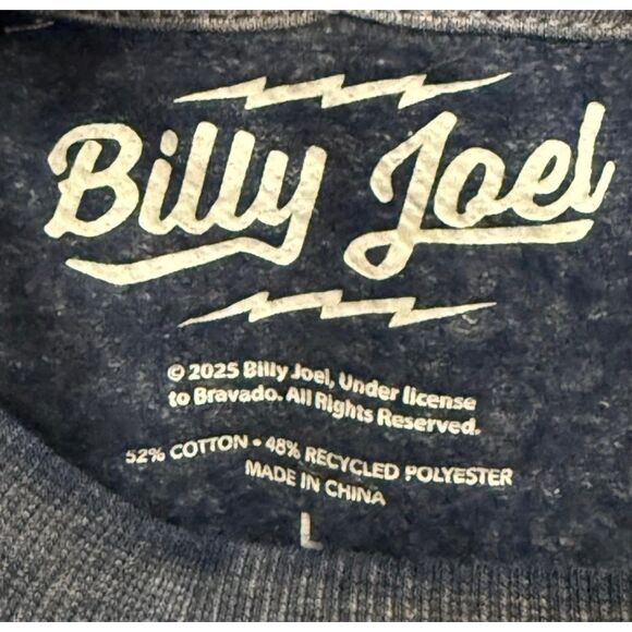 Billy Joel Graphic Sweatshirt, NWT! Size Large - Picture 5 of 5